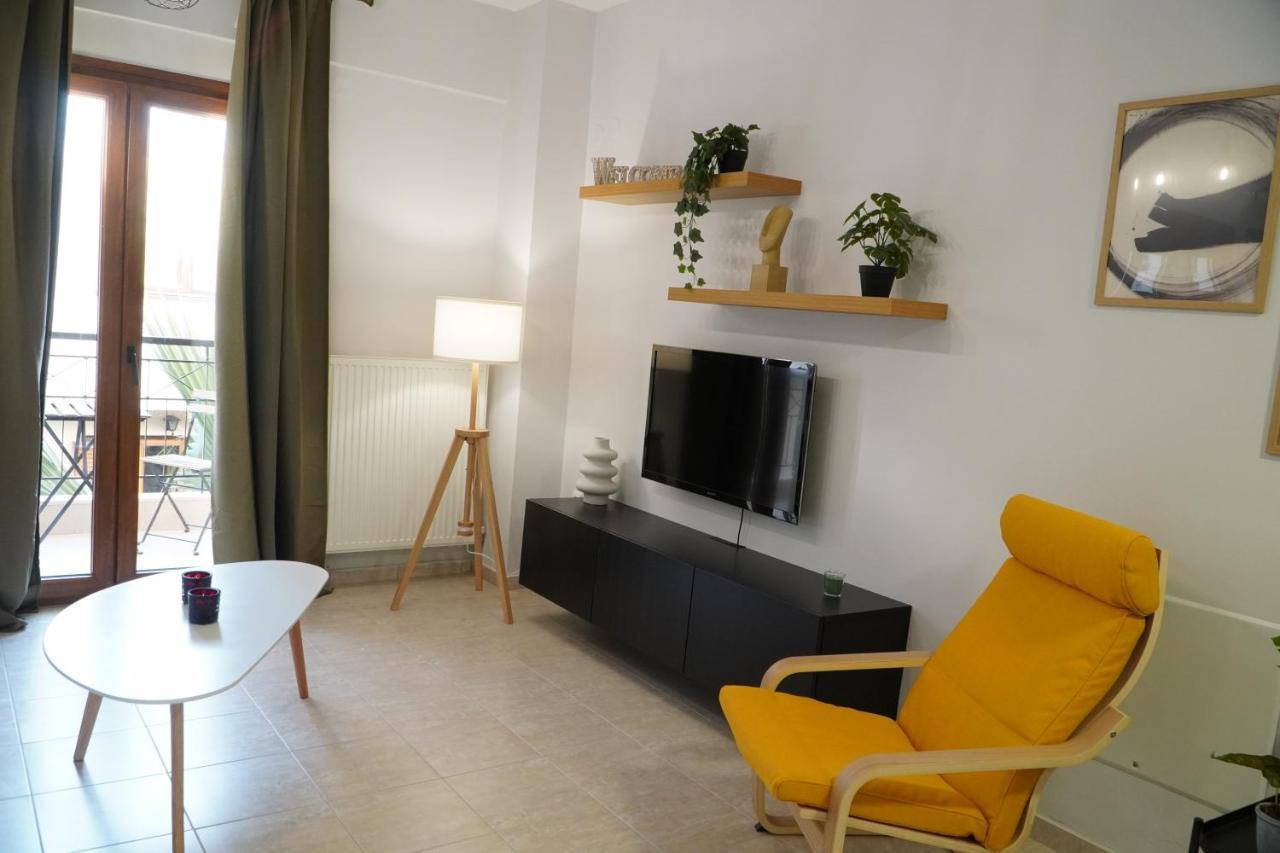 Modern Apartment In Οld Τown 테살로니키 외부 사진