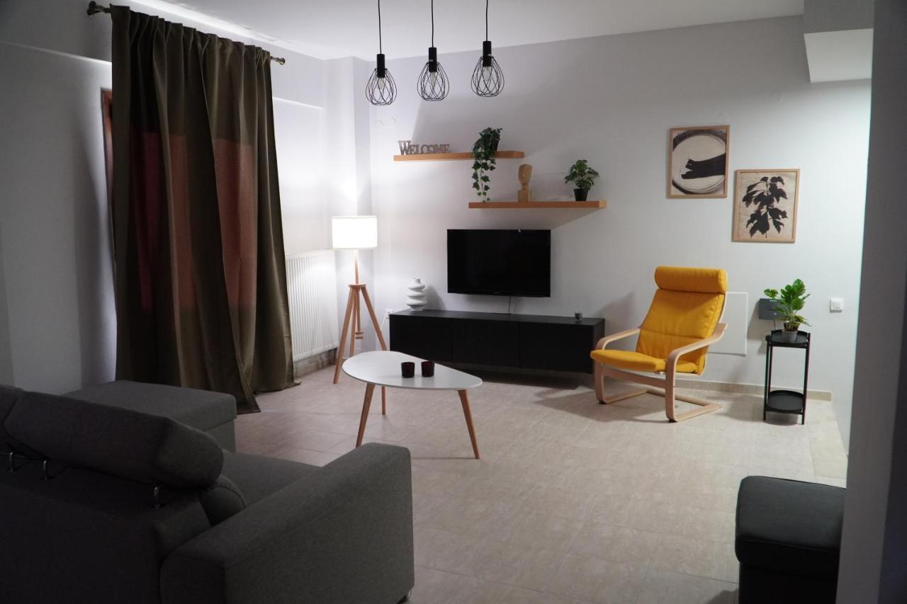 Modern Apartment In Οld Τown 테살로니키 외부 사진