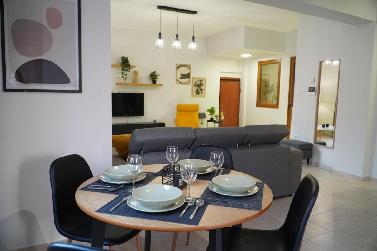 Modern Apartment In Οld Τown 테살로니키 외부 사진